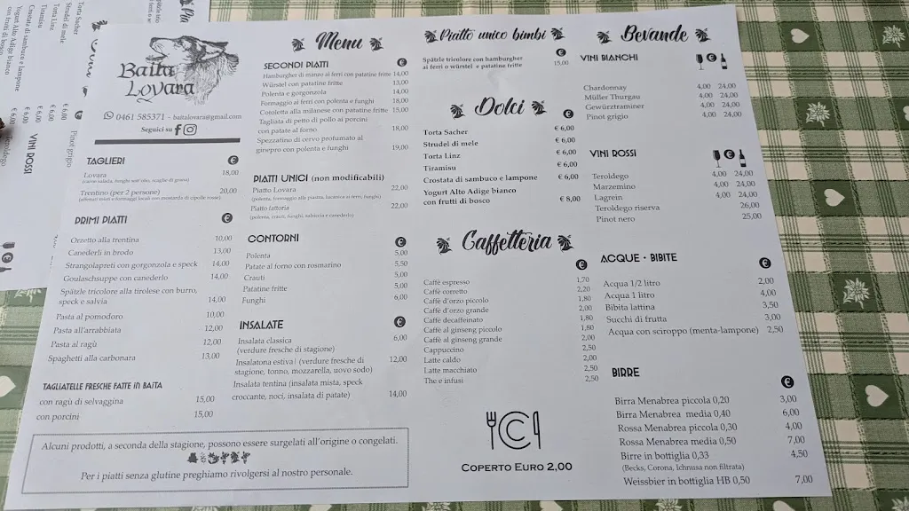 Menu_Baita Lovara_Andalo_immagine_3