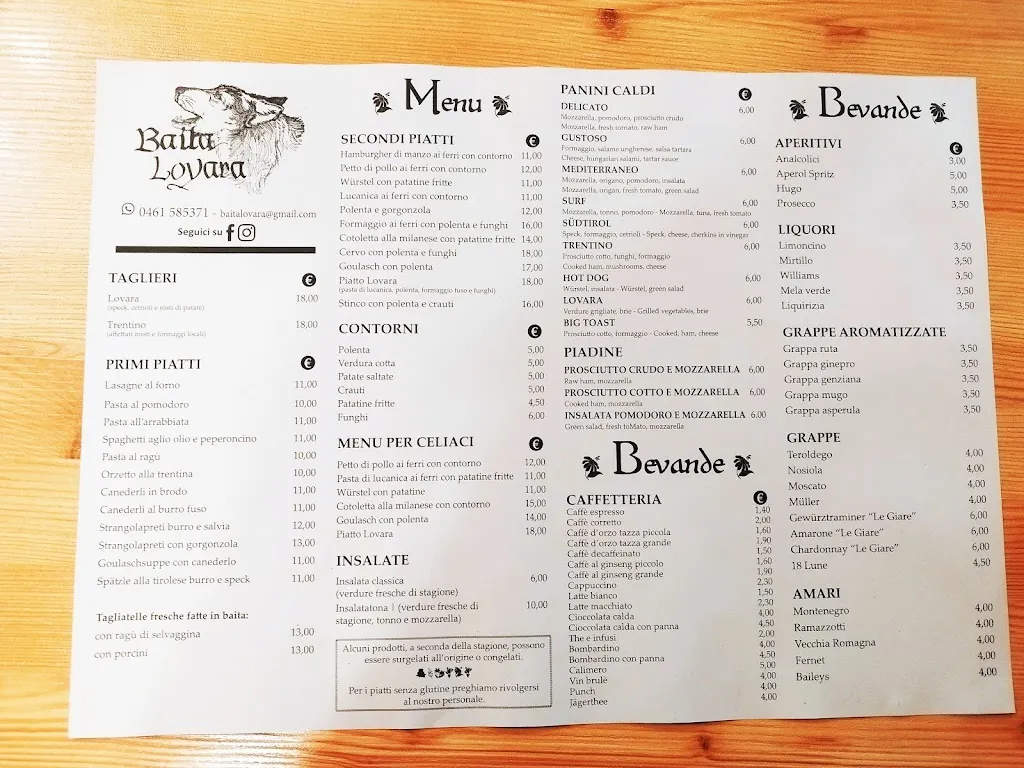 Menu_Baita Lovara_Andalo_immagine_4