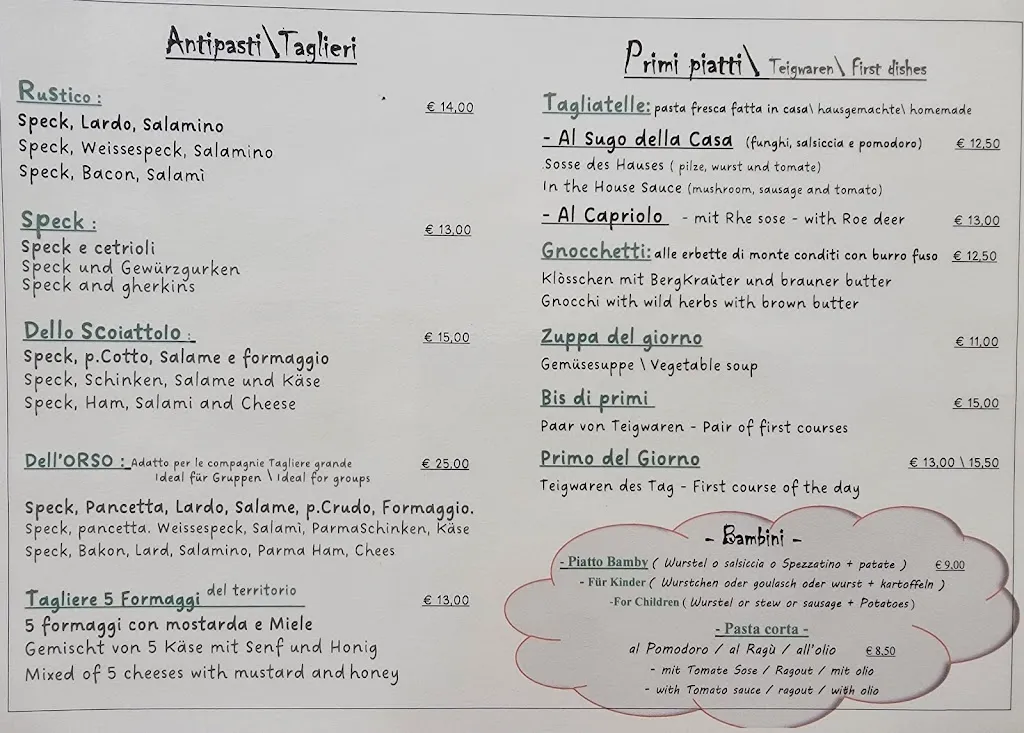 Menu_Rifugio La Montanara Tovre Plateau Molveno_Andalo_image_2