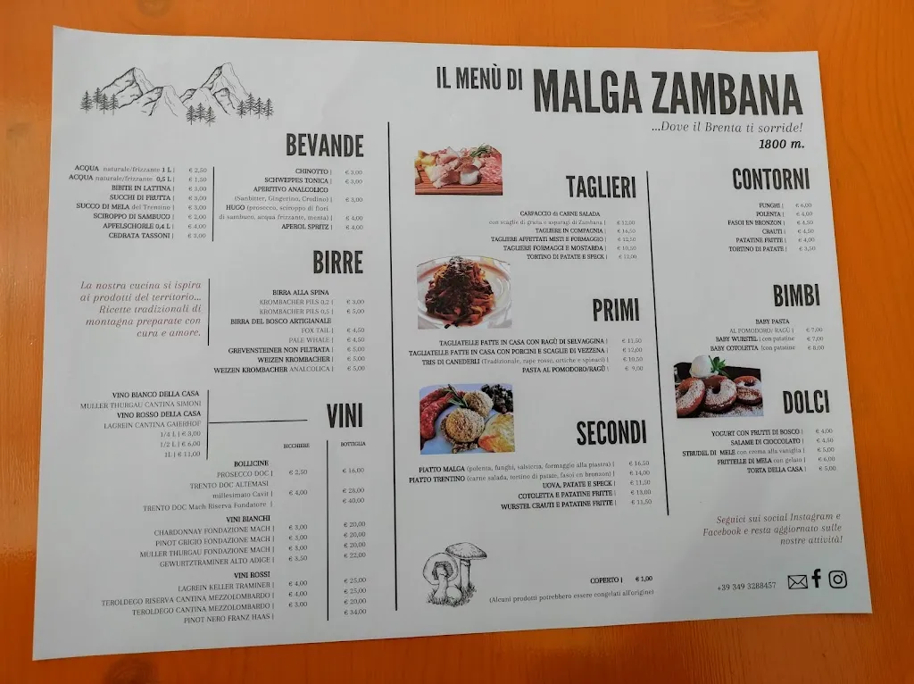 Menu_Malga Zambana_Andalo_image_1