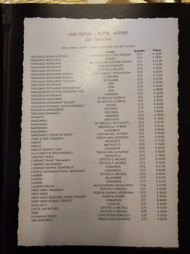 Menu_Il Ristorantino all'Aquila Nera e Cima Tosa_Andalo_image_2