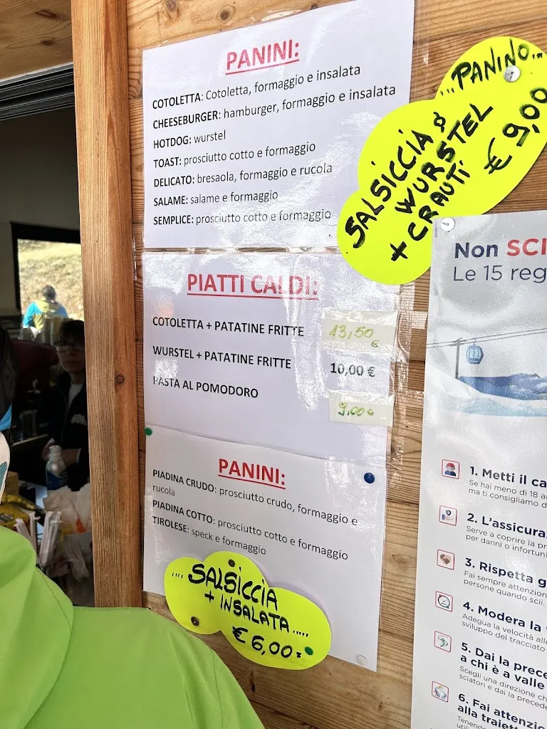 Menu_Snow bar_Andalo_image_1