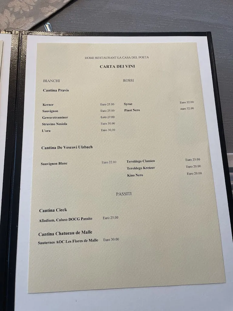 Menu_Home Restaurant La casa del Poeta _Bosentino-Migazzone_image_3