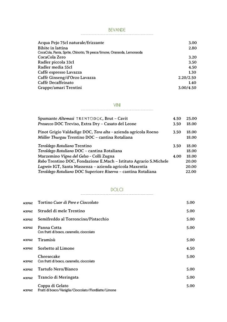 Menu_Ristorante Pizzeria Alpino Breguzzo_Breguzzo_image_2