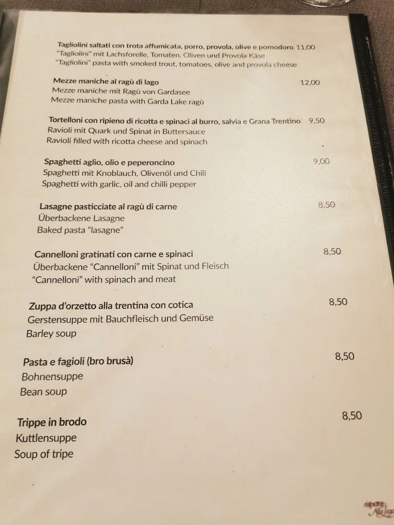 Menü_Ristorante alla Lega_Bolognano-Vignole_Bild_4