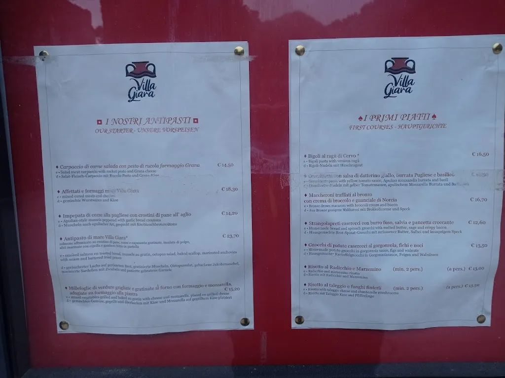 Menu_Villa Giara Ristorante Pizzeria Grill_Bolognano-Vignole_image_2