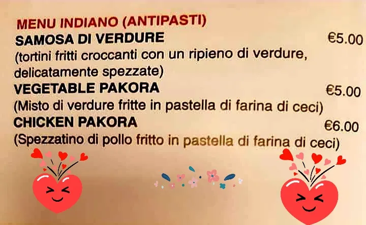 Menu_Ristorante Indiano Tajmahal_Borgo Valsugana_image_2