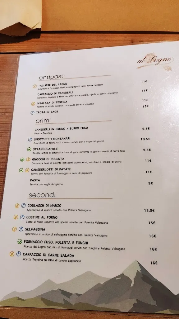 Menu_Ristorante Al Legno_Borgo Valsugana_image_1