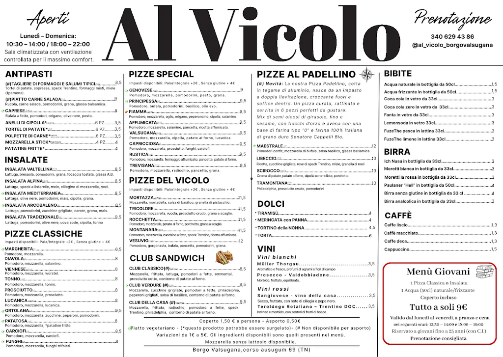 Menu_Al Vicolo_Borgo Valsugana_image_1