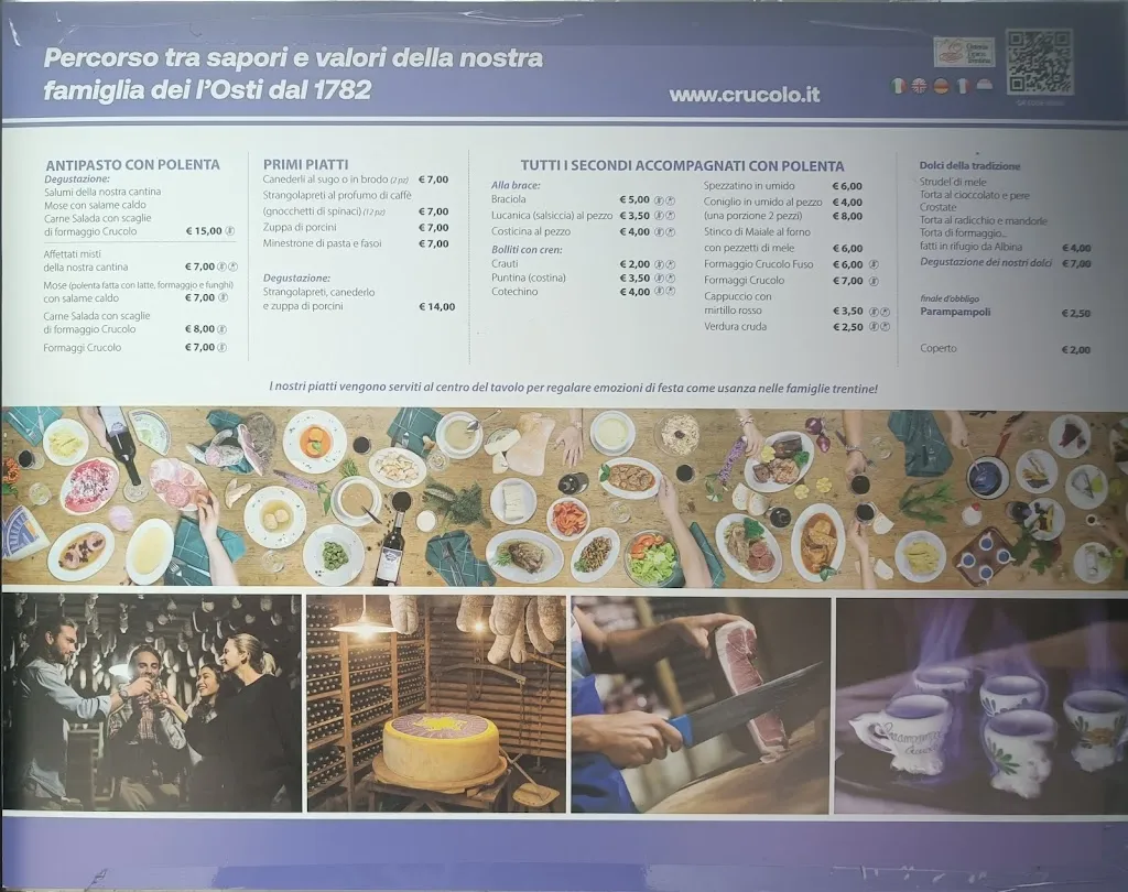 Menu_Ristorante Rifugio Crucolo_Borgo Valsugana_image_1