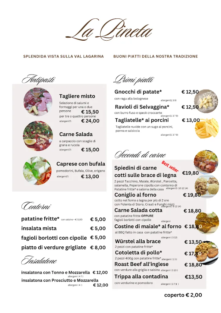Menu_Pizzeria la Pineta - Brentonico -_Brentonico_image_2