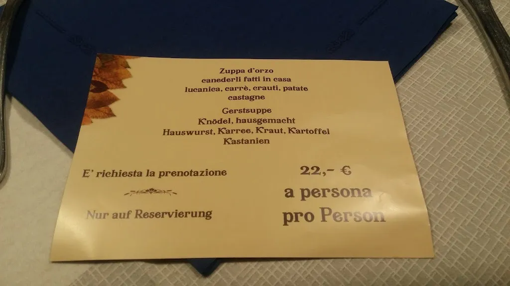 Menu_Bar trattoria pizzeria Veneri_Bronzolo_image_2