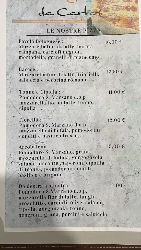 Menu_Bar Ristorante Pizzeria Da Carlos_Bronzolo_image_2