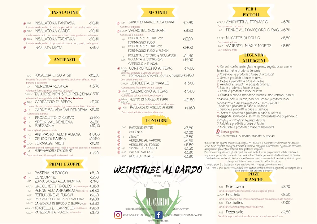Menu_Ristorante Pizzeria Weinstube Al Cardo_Caderzone Terme_image_2