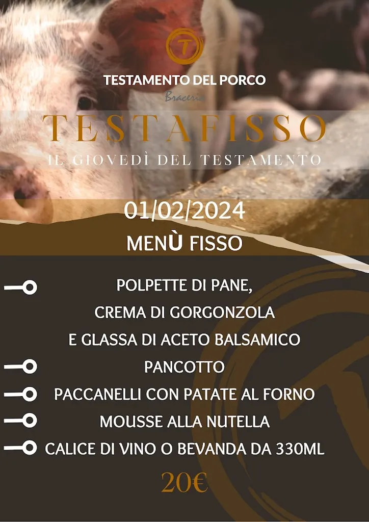 Menu_Il testamento del porco_Lucera_image_1