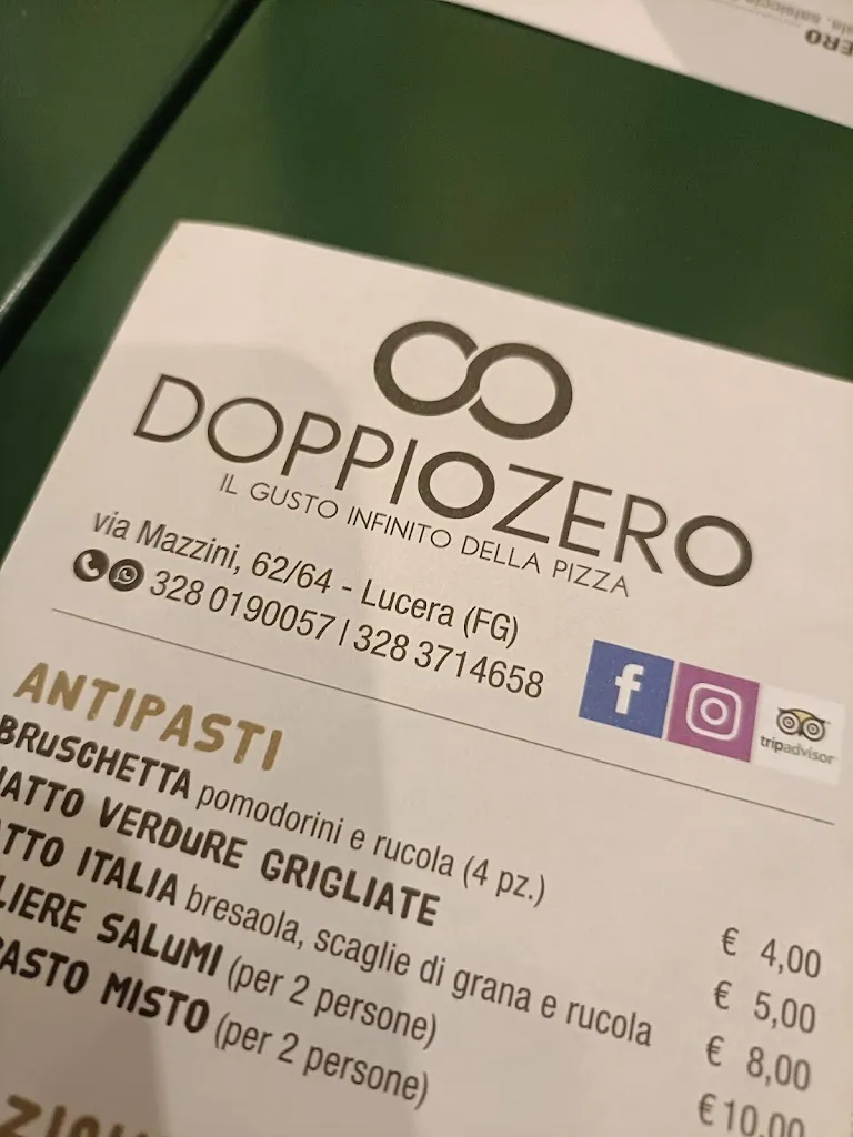 piero losito_Doppio Zero_Lucera_review
