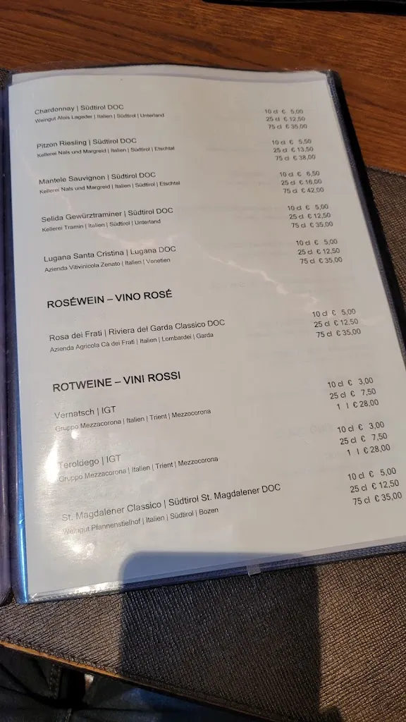 Menu_Restaurant Pizzeria Kutscherhof_Bressanone_image_2