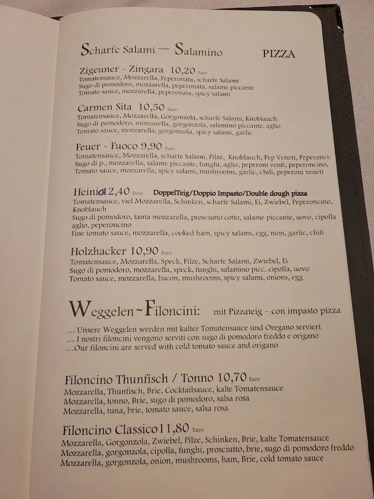 Menu_Pizzeria Restaurant Hofkeller_Bressanone_image_3