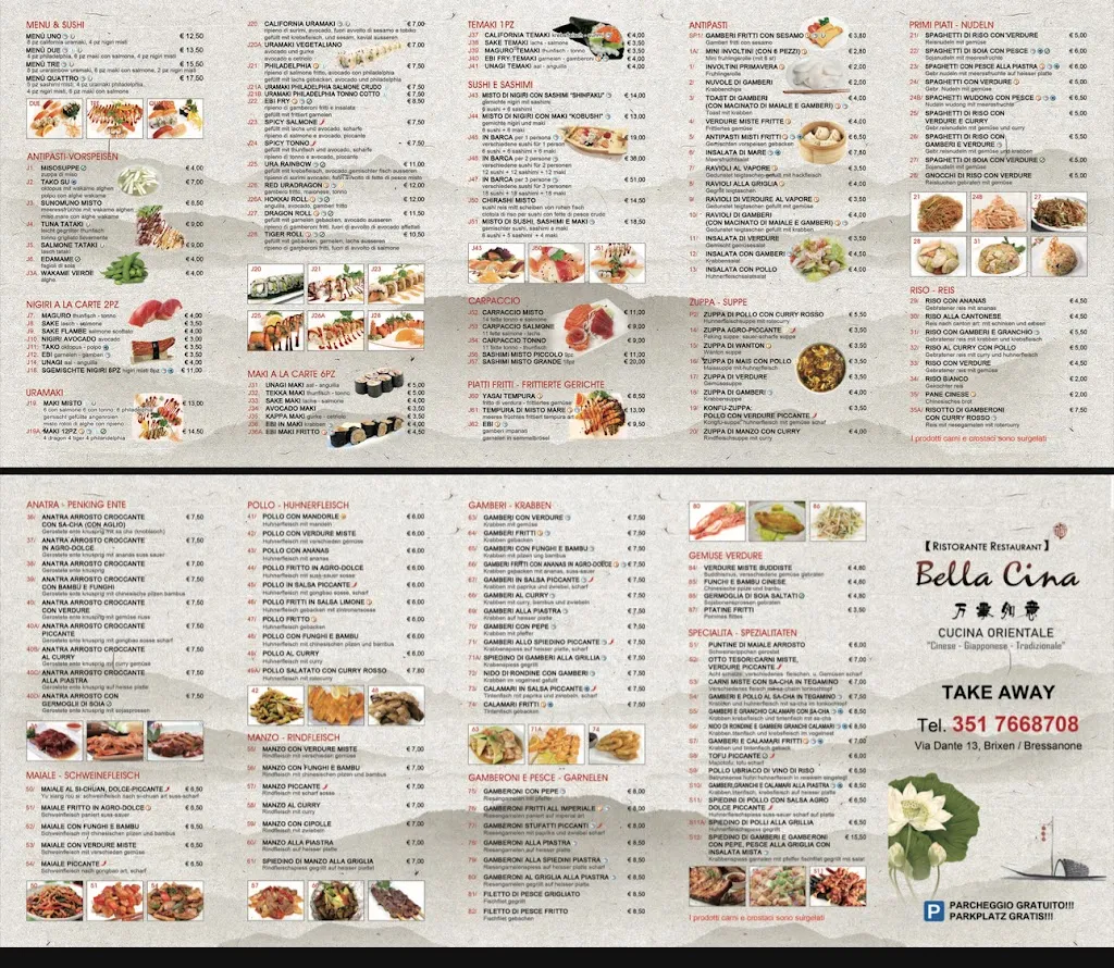 Menu_Ristorante Bella Cina_Bressanone_image_1