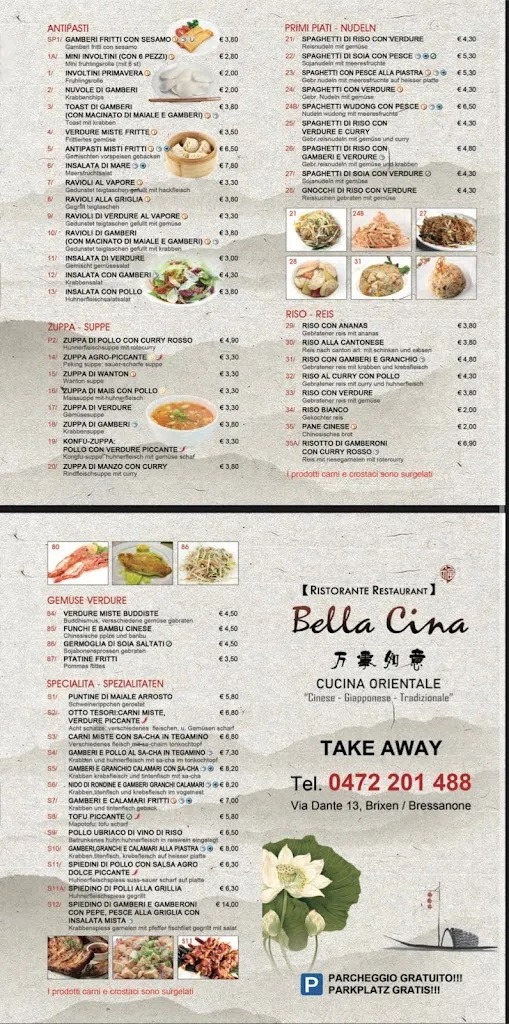 Menu_Ristorante Bella Cina_Bressanone_image_2