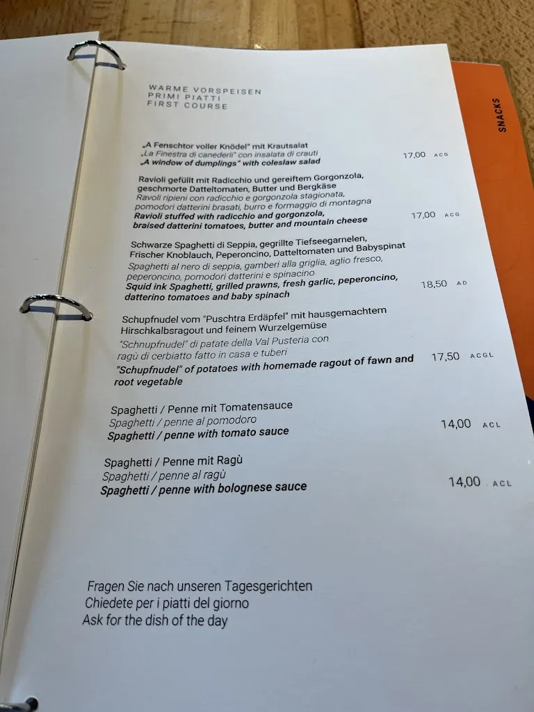 Menu_Plose Ristorante La Finestra_Bressanone_image_3