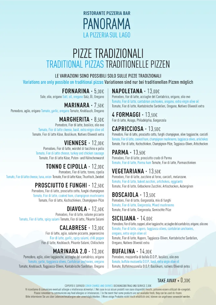 Menu_Panorama - Lievito Madre Ristorante Pizzeria Bar_Calceranica al Lago_image_1