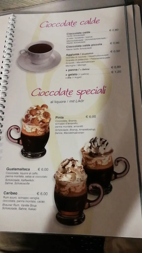 Menu_Gelateria Bellavista_Calceranica al Lago_imagen_4