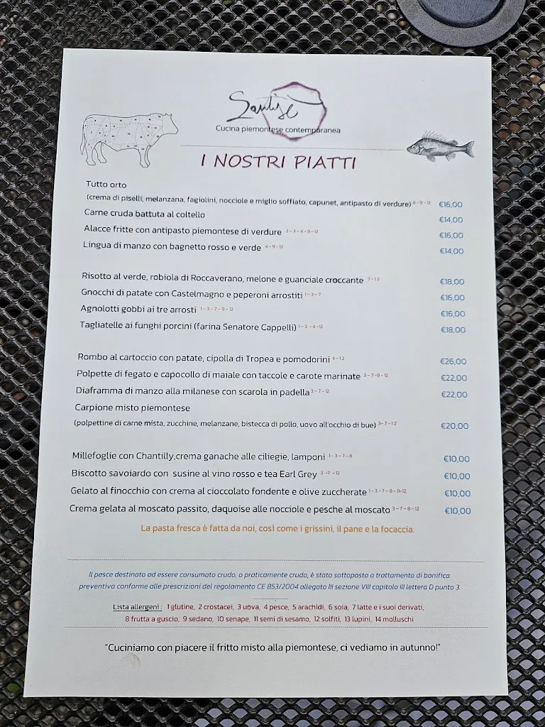 Menu_Santisè | Cucina Contemporanea_Calliano_image_1