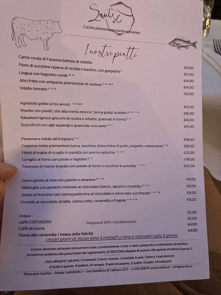 Menu_Santisè | Cucina Contemporanea_Calliano_image_3