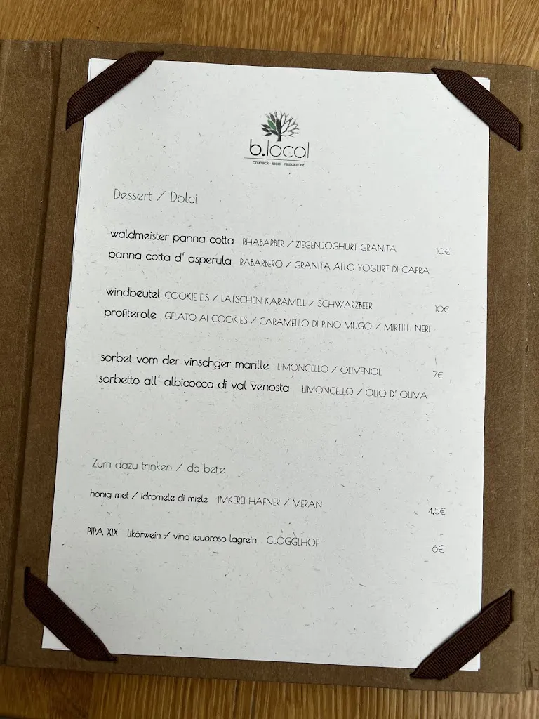 Menu_Ristorante b.local_Brunico_immagine_1