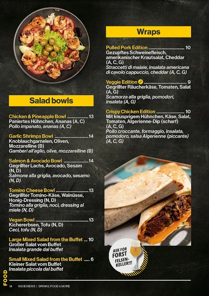 Menu_Bar ristorante Go West Bruneck_Brunico_image_3