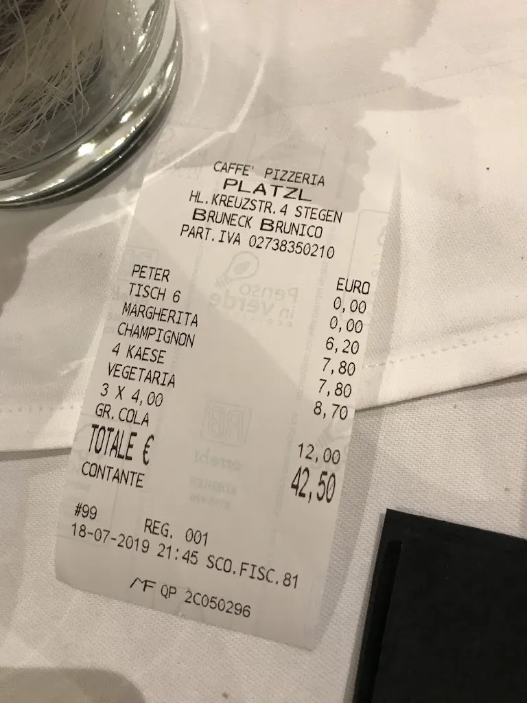 Razan A.B_Ristorante Pizzeria - Platzl_Brunico_review