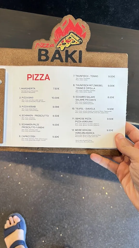 Menu_Pizza BAKI_Brunico_immagine_3