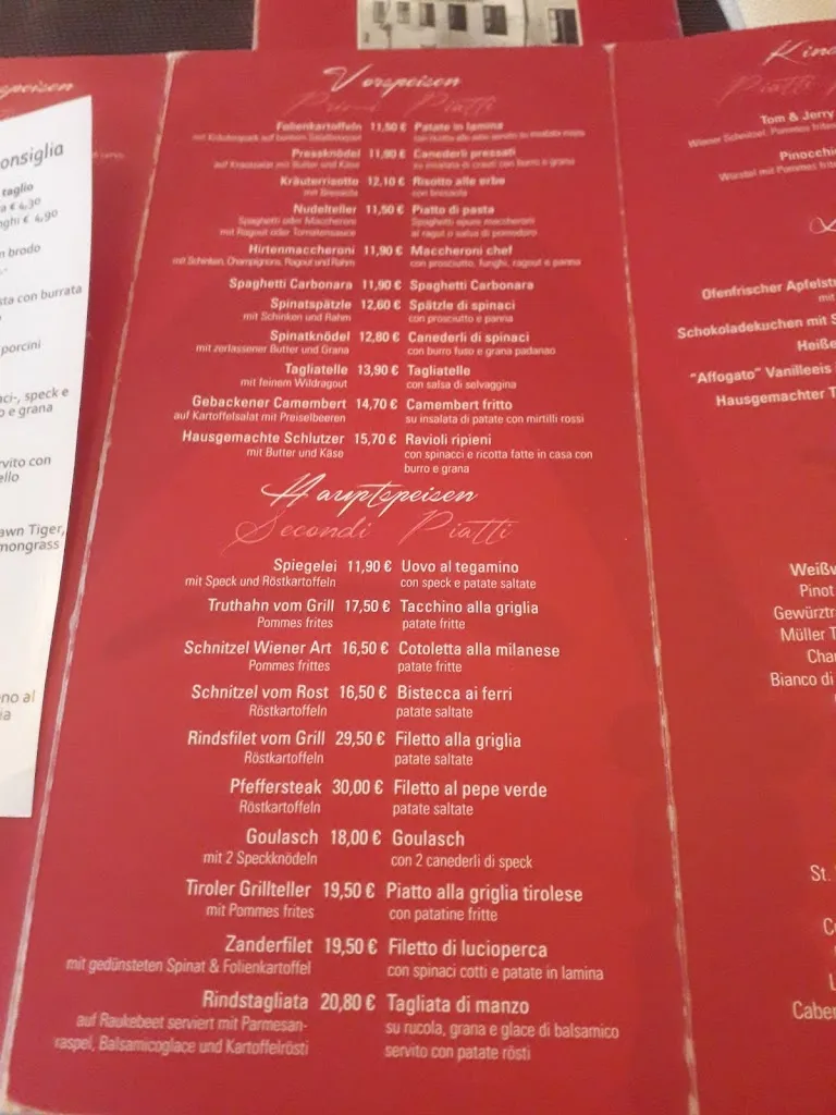 Menü_Arc - Restaurant_Brunico_Bild_2