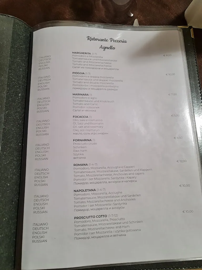 Menu_Ristorante pizzeria Agnello_Campitello di Fassa_image_2