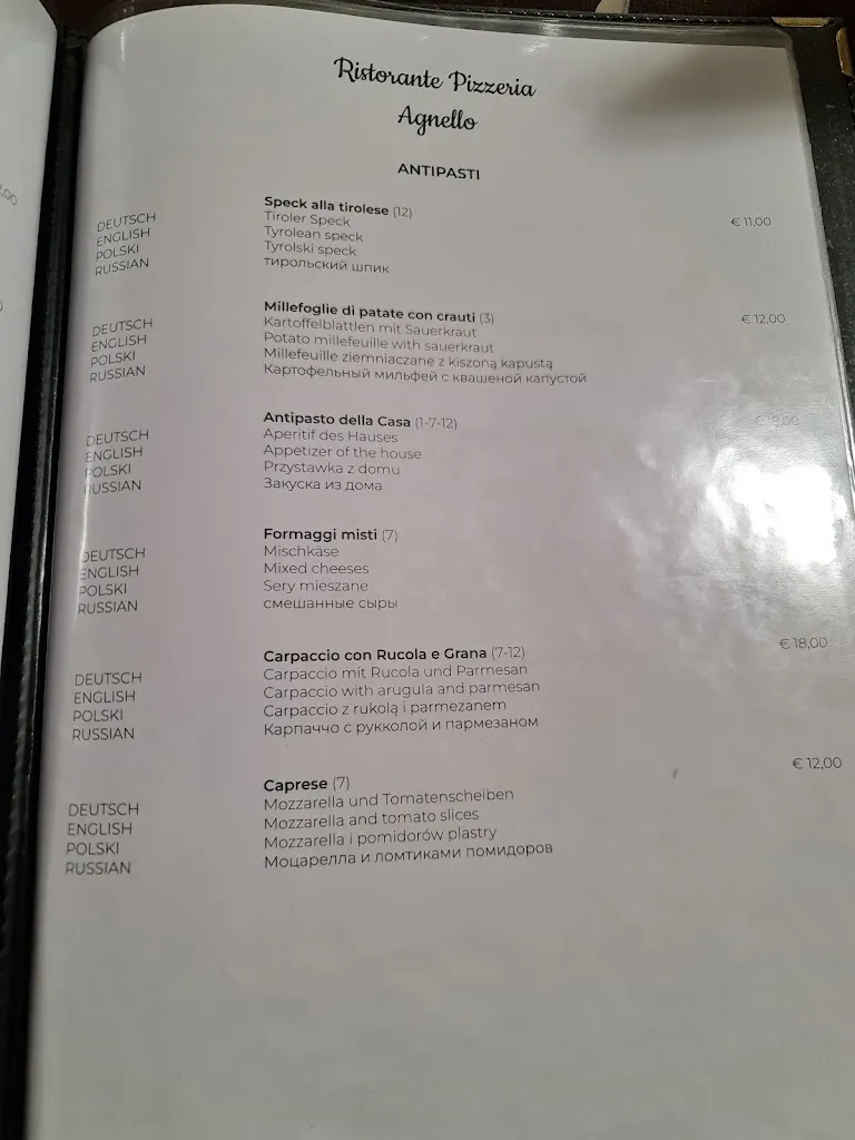 Menu_Ristorante pizzeria Agnello_Campitello di Fassa_image_3