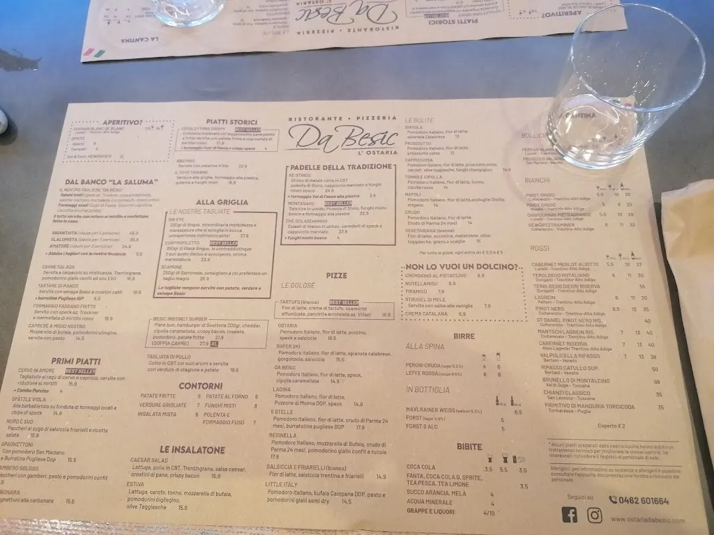 Menu_L'Ostaria da Besic_Campitello di Fassa_immagine_2