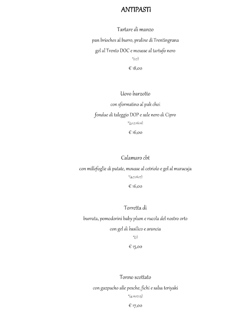 Menu_Hotel | Bar | Ristorante - La Filanda_Campodenno_image_3