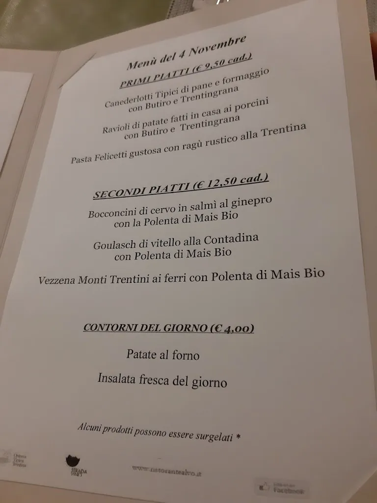 Menu_Trattoria Al Lago_Campodenno_image_4