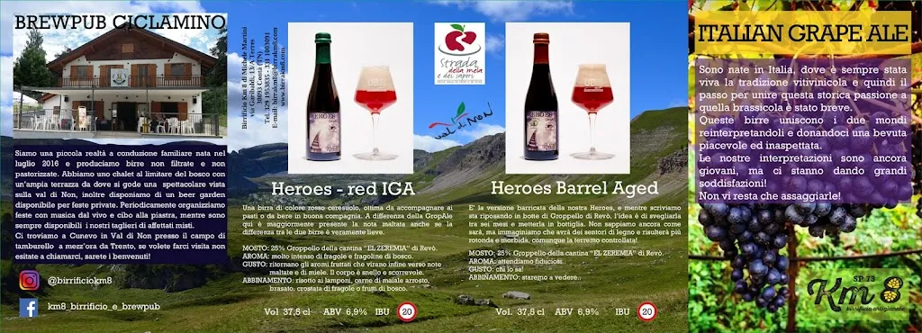 Menu_Km8 Birrificio & Brewpub_Campodenno_image_2