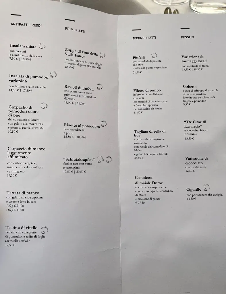 Menu_Gasthofstube Stafler_Campo di Trens_image_1