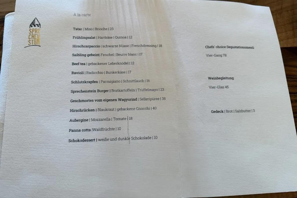 Menü_Sprechenstein_Campo di Trens_Bild_1