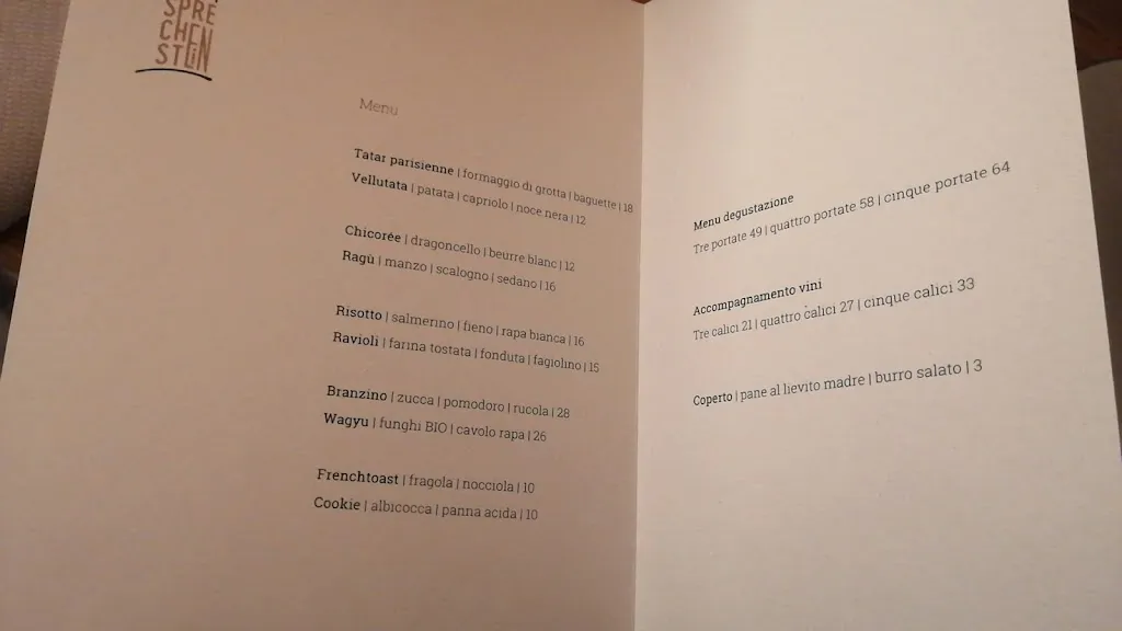 Menü_Sprechenstein_Campo di Trens_Bild_3