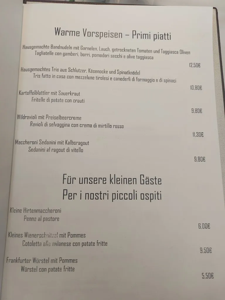 Menu_Biwak Restaurant Pizzeria Pub_Campo di Trens_image_2