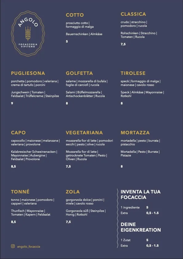Menu_Angolo Focacceria Vipiteno_Campo di Trens_image_1