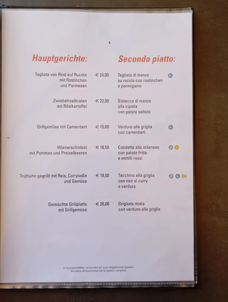 Menu_Restaurant Pizzeria Tie Break_Campo di Trens_image_4