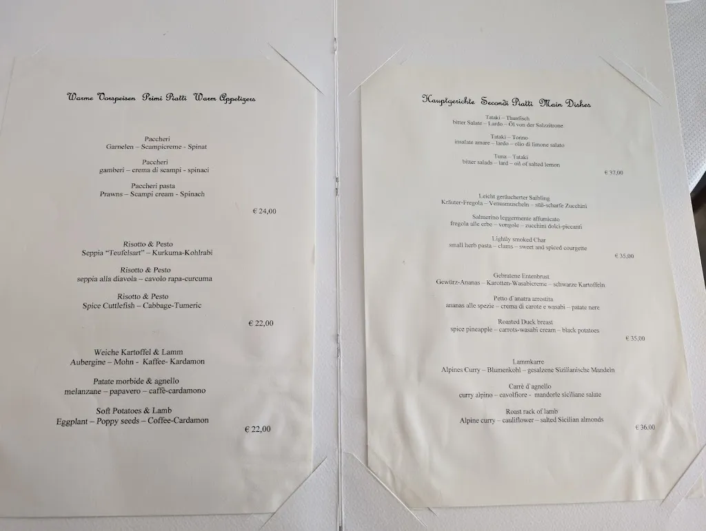 Menu_Ristorante Kleine Flamme_Campo di Trens_image_1