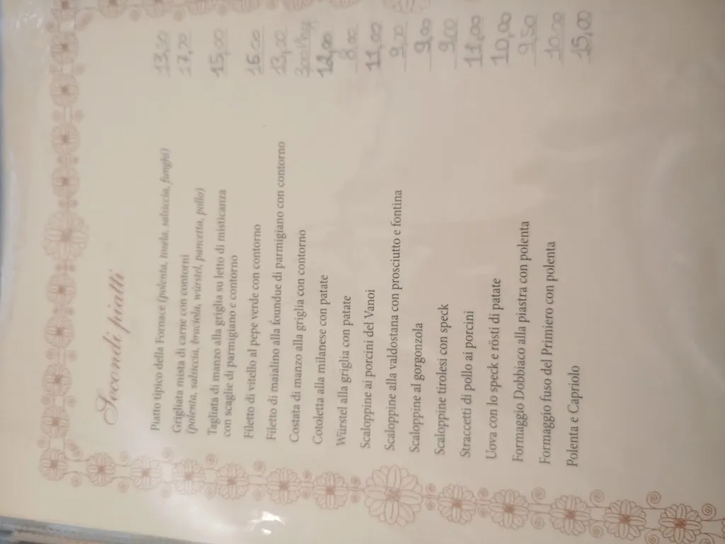 Menu_The Brickyard_Canal San Bovo_image_1