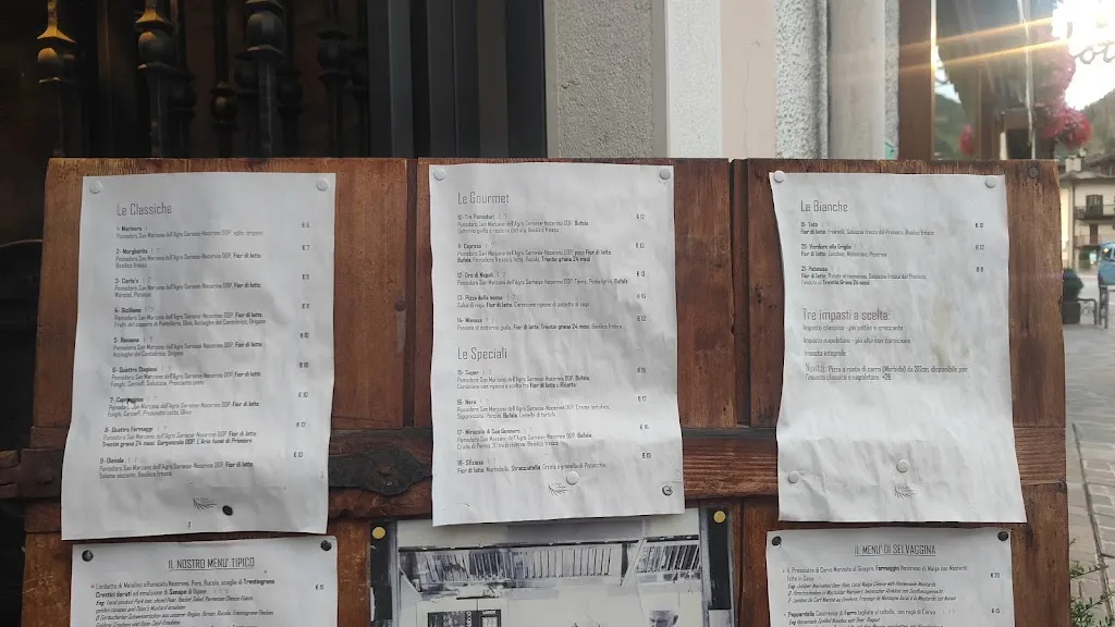 Menu_La Doga_Canal San Bovo_image_2