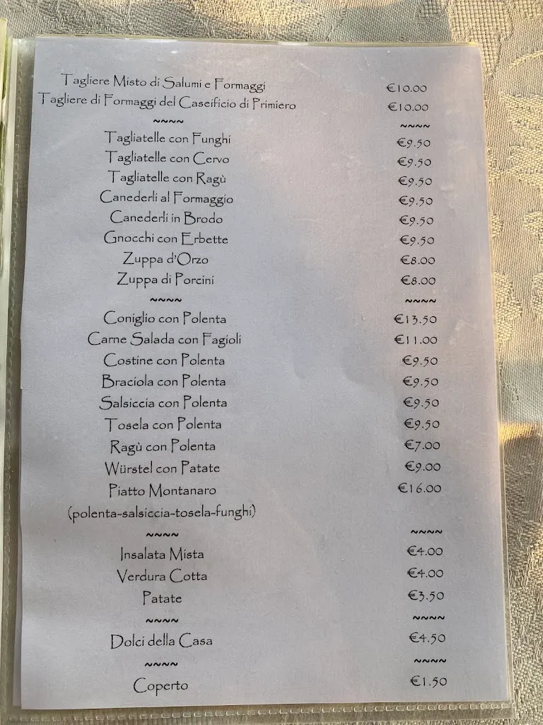 Menu_Agritur le Vale-Ristorante-Alloggio-Azienda Agricola_Canal San Bovo_image_1